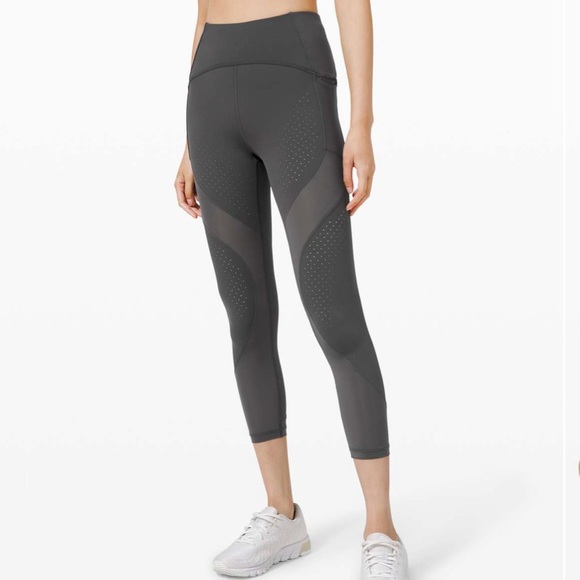 lululemon athletica Pants - Lululemon Uncovered Strength HR Crop Leggings